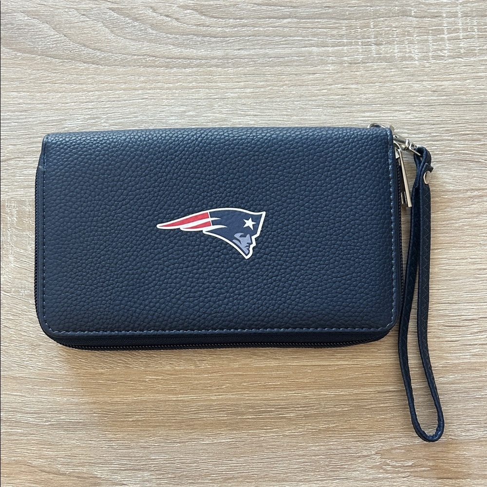 New England Patriots Navy Blue Wristlet